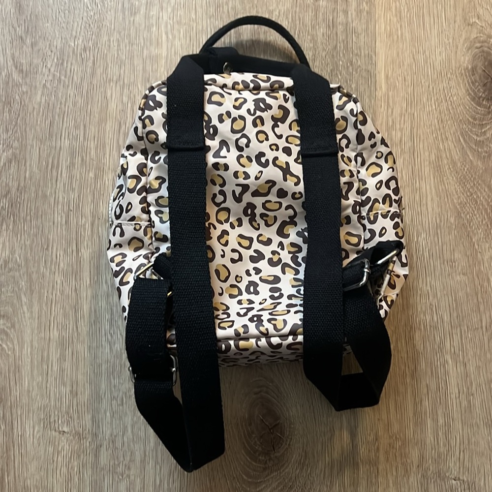 Leopard Print Mini-Backpack - image 4